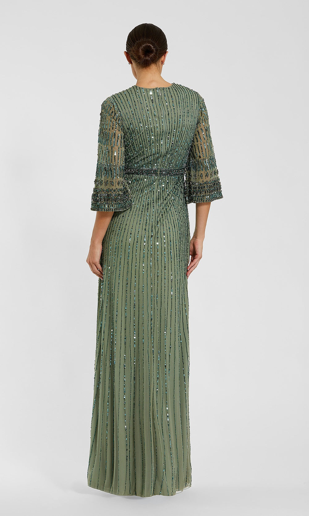 Mac Duggal 23045 Evening Dress - Seafoam - BK