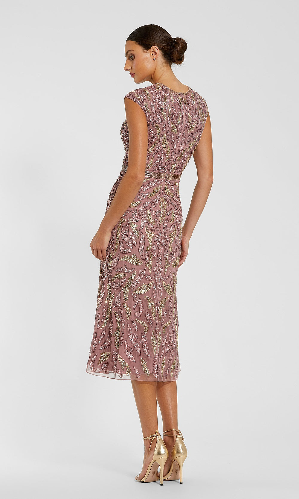 Mac Duggal 23049 Cocktail Dress - Vintagelilac - BK