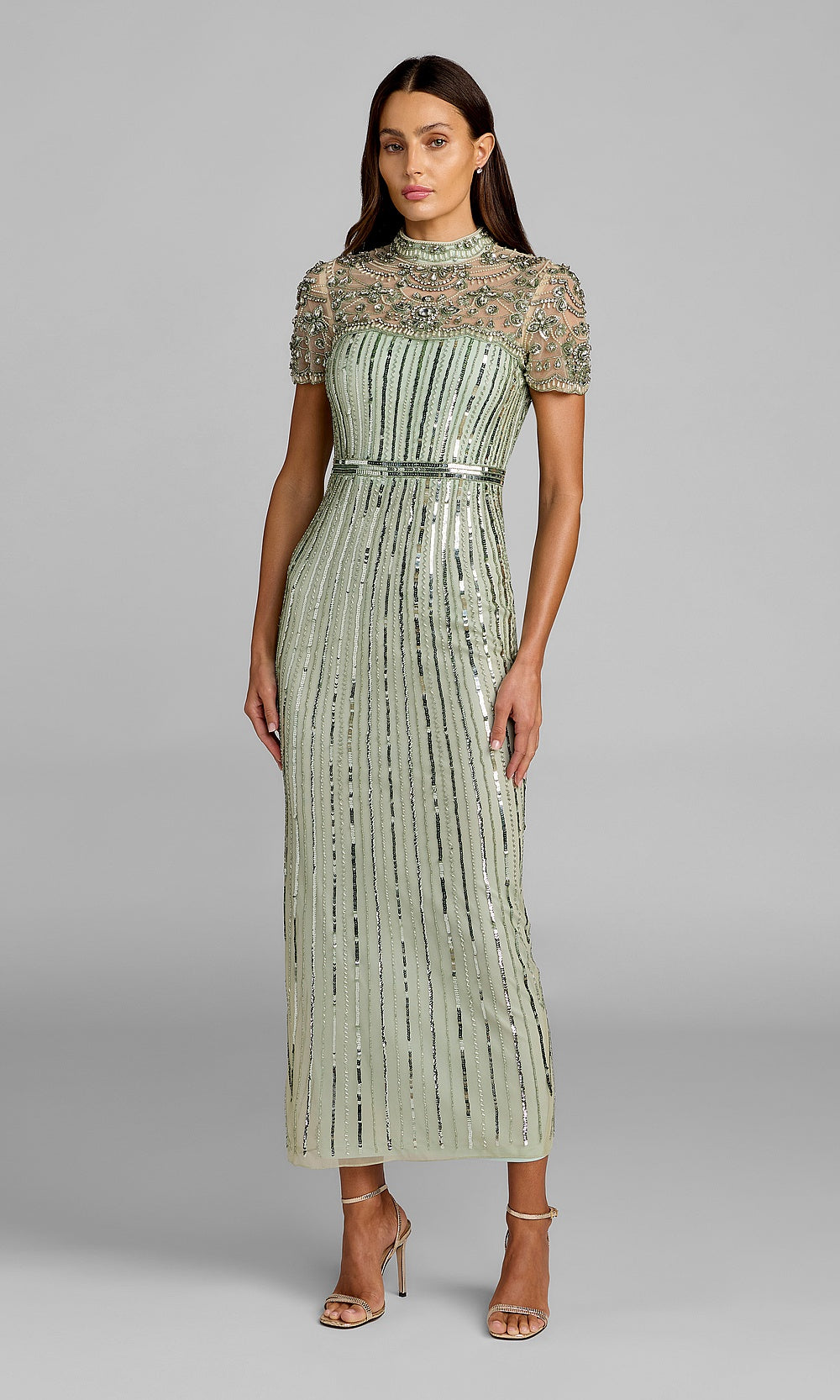 Mac Duggal 23075 Cocktail Dress - Lightsage - AB
