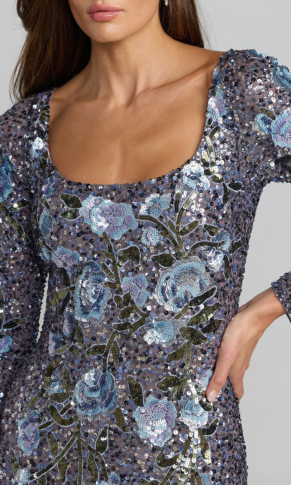 Mac Duggal 23103 Evening Dress - Hydrangeamulti - CL