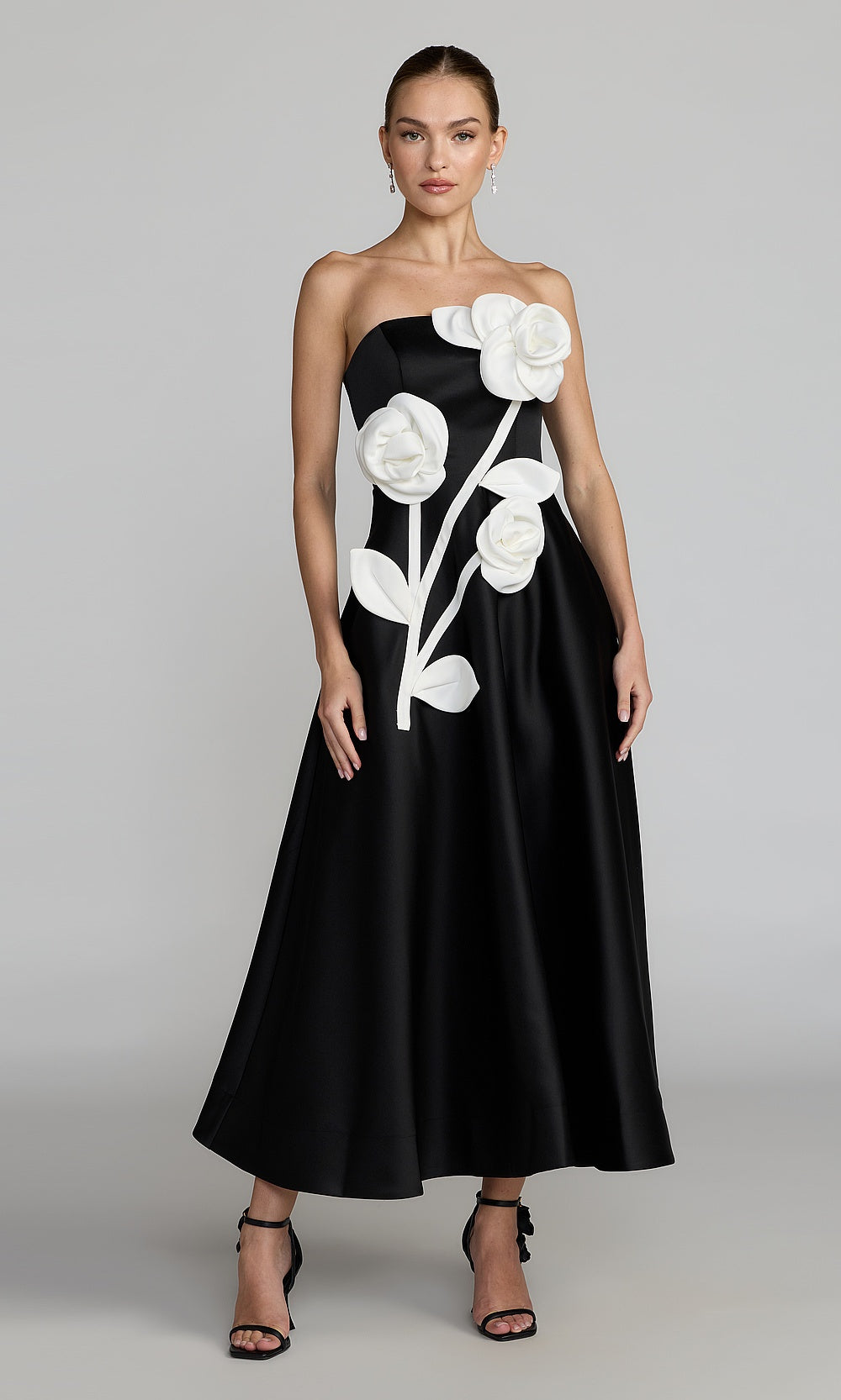 Mac Duggal 2362 Evening Dress - Blackivory - AB