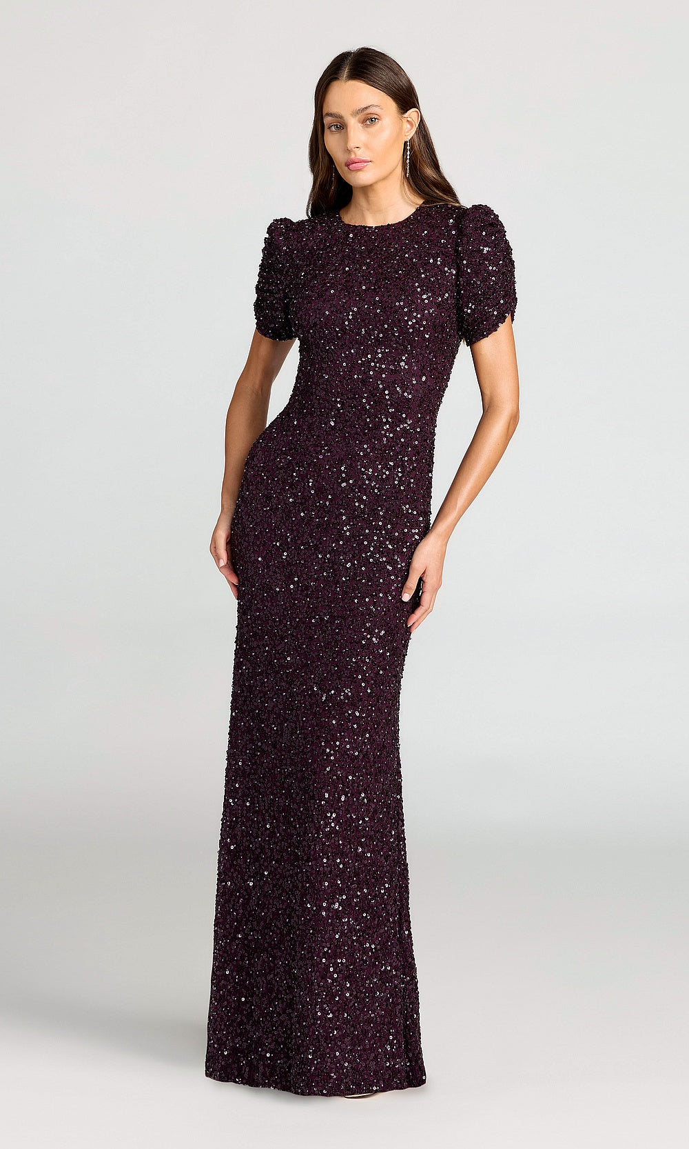 Mac Duggal 24003 Evening Dress - Blackberry - AB