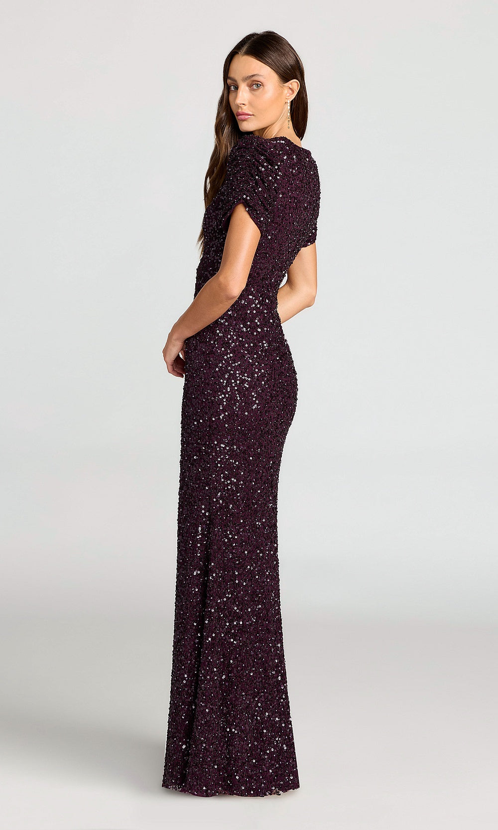 Mac Duggal 24003 Evening Dress - Blackberry - BK