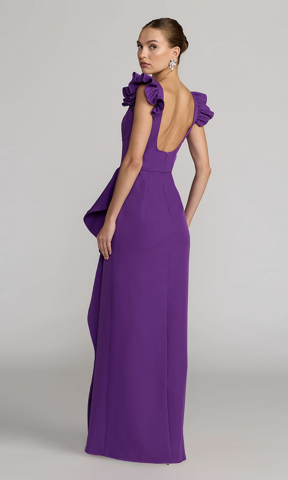 Mac Duggal 27740 Evening Dress - Ultraviolet - BK