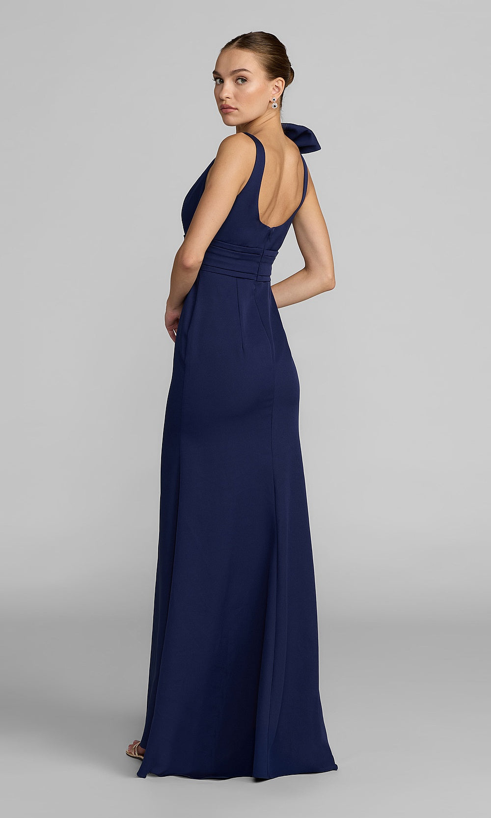 Mac Duggal 49964 Evening Dress - Navy - BK
