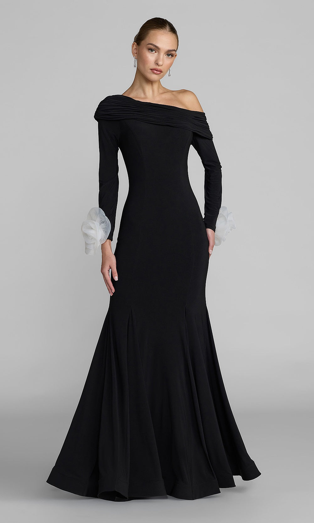 Mac Duggal 50134 Evening Dress - Blackivory - AB