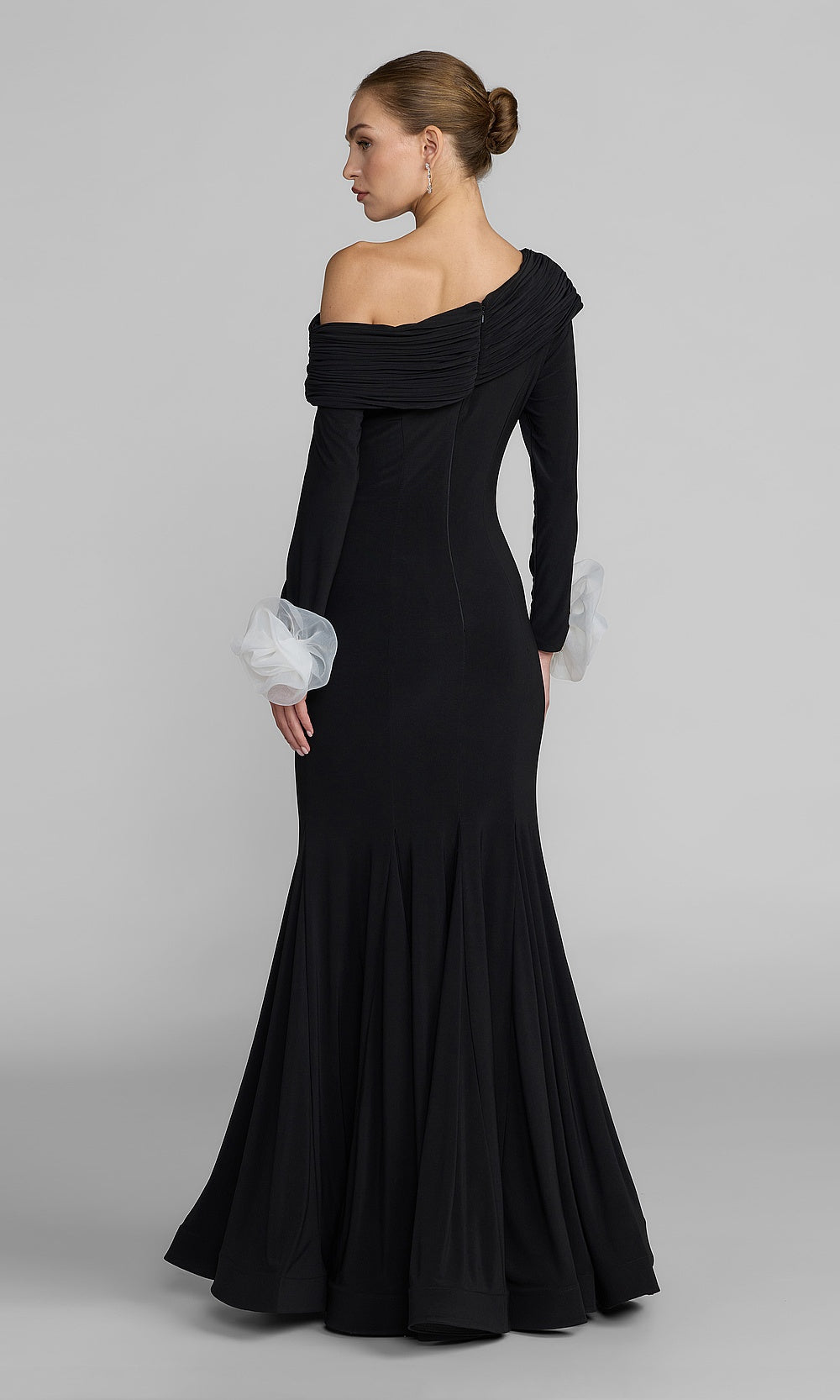 Mac Duggal 50134 Evening Dress - Blackivory - BK