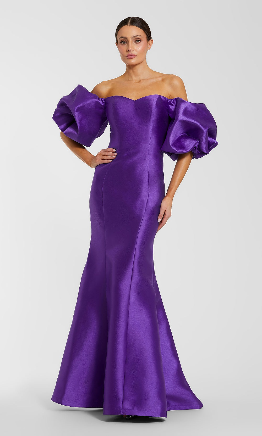Mac Duggal 50677 Evening Dress - Purple - AB