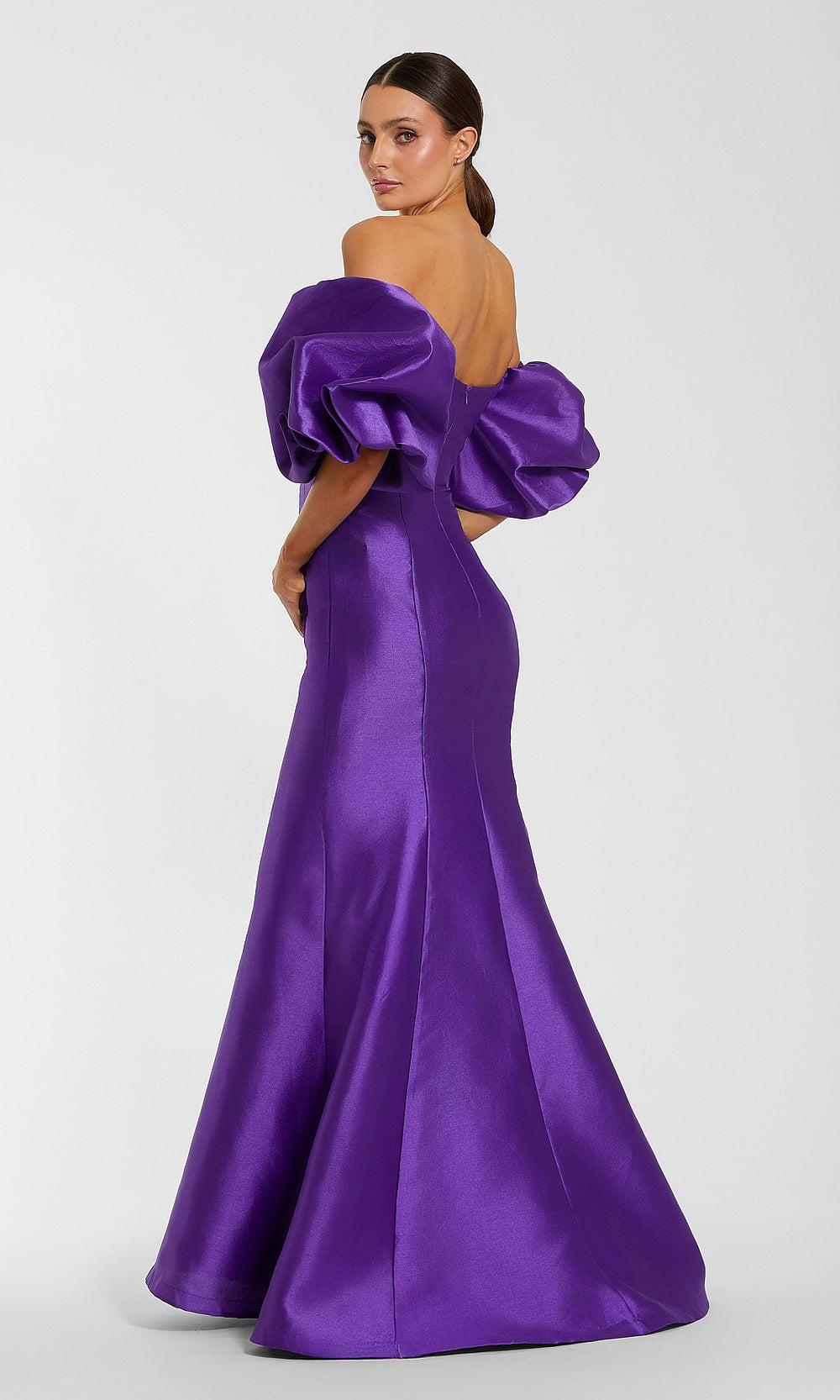 Mac Duggal 50677 Evening Dress - Purple - BK