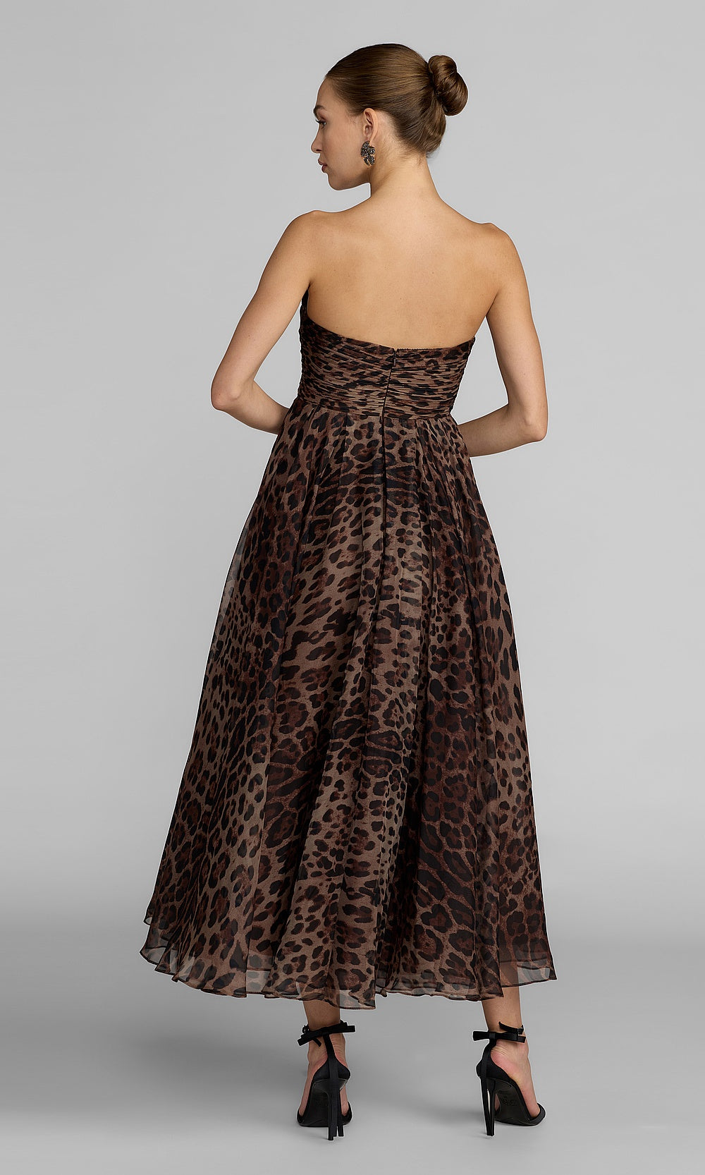 Mac Duggal 56350 Evening Dress - Leopard - BK