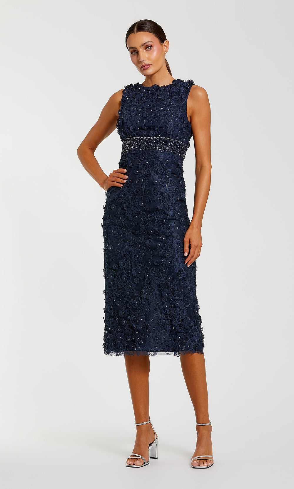 Mac Duggal 67853 Cocktail Dress - Midnight - AB