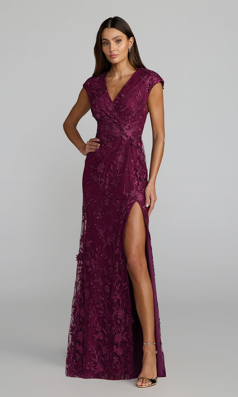 Mac Duggal 67882 Evening Dress - Amethyst - AB
