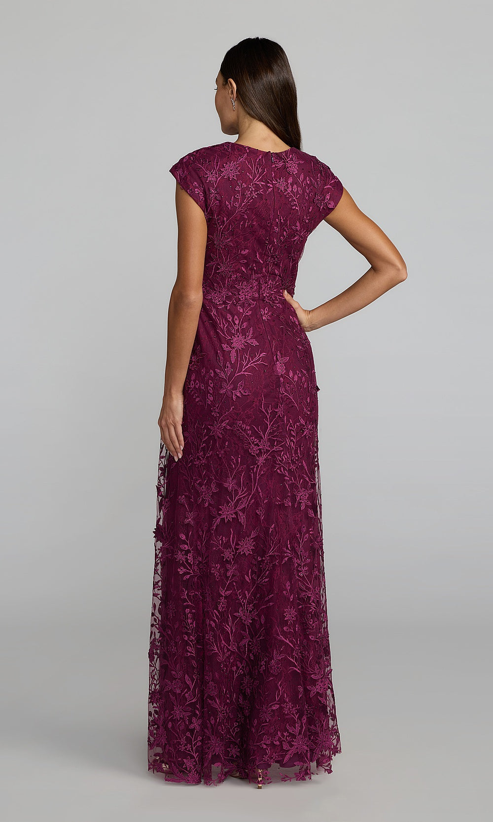 Mac Duggal 67882 Evening Dress - Amethyst - BK