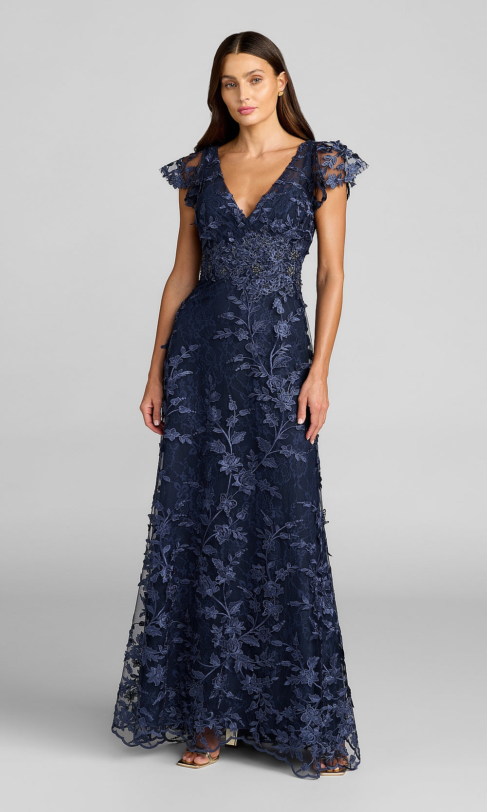 Mac Duggal 68192 Evening Dress - Midnight - AB