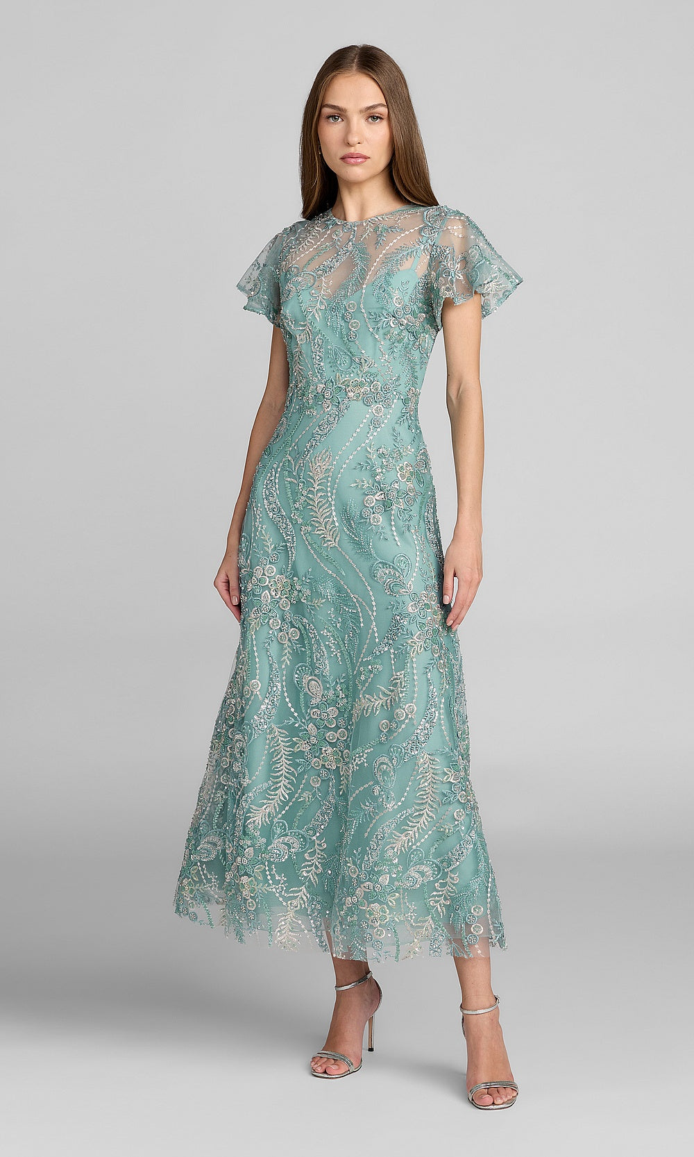 Mac Duggal 68909 Cocktail Dress - Seafoam - AB