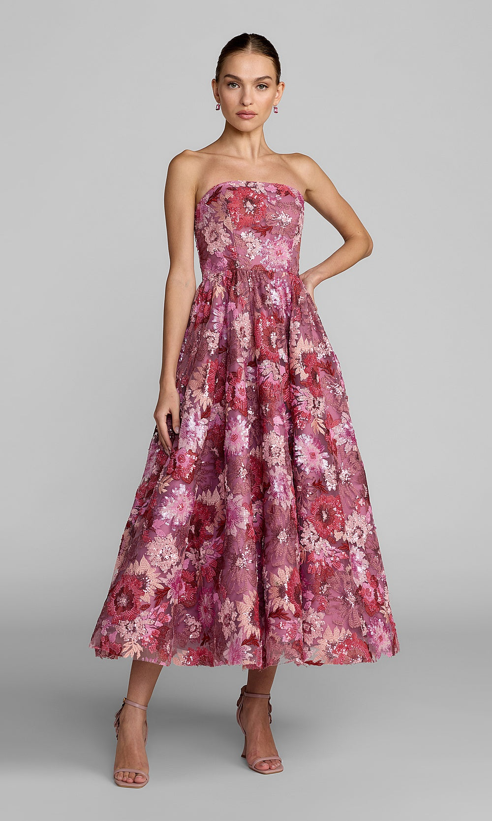 Mac Duggal 69109 Cocktail Dress - Pinkmulti - AB