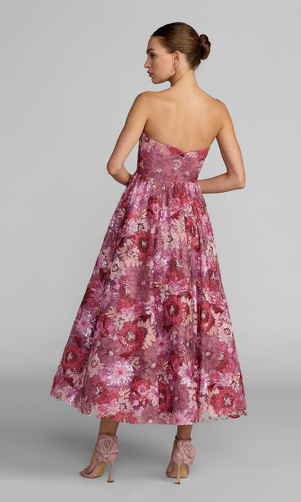 Mac Duggal 69109 Cocktail Dress - Pinkmulti - BK