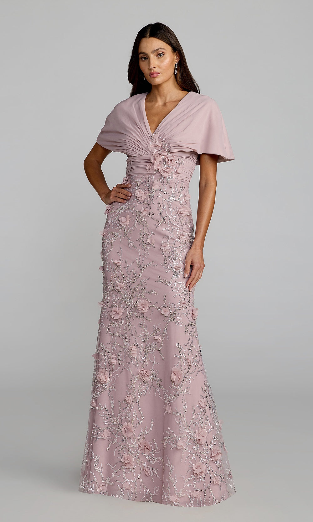 Mac Duggal 69125 Evening Dress - Rose - AB