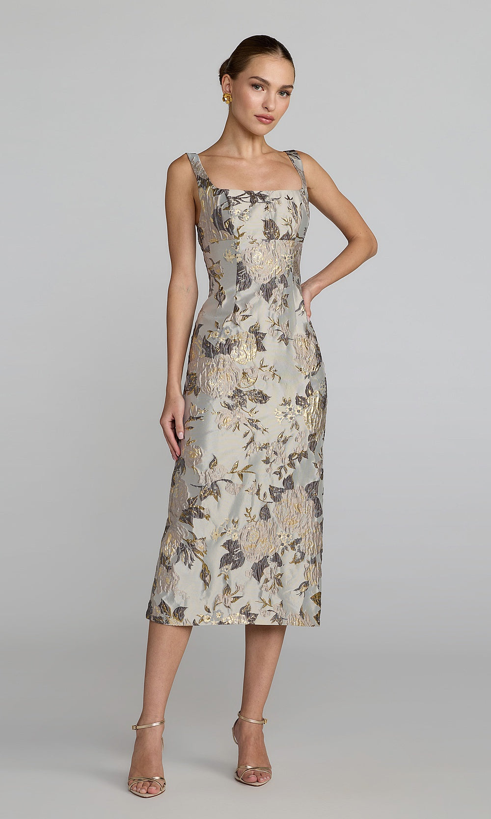 Mac Duggal 69152 Cocktail Dress - Platinum Multi - AB