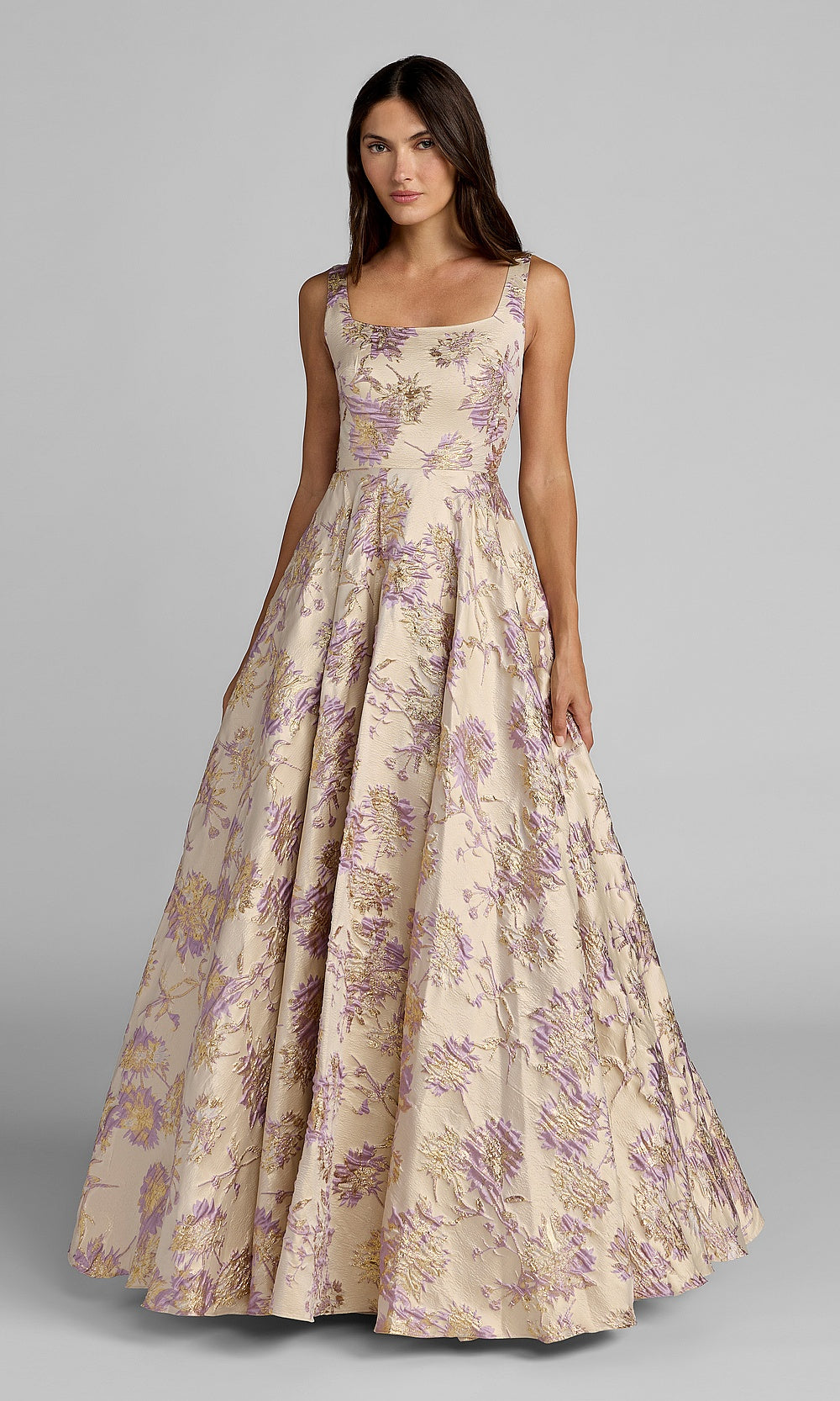 Mac Duggal 69163 Evening Dress - Champagnemulti - AB