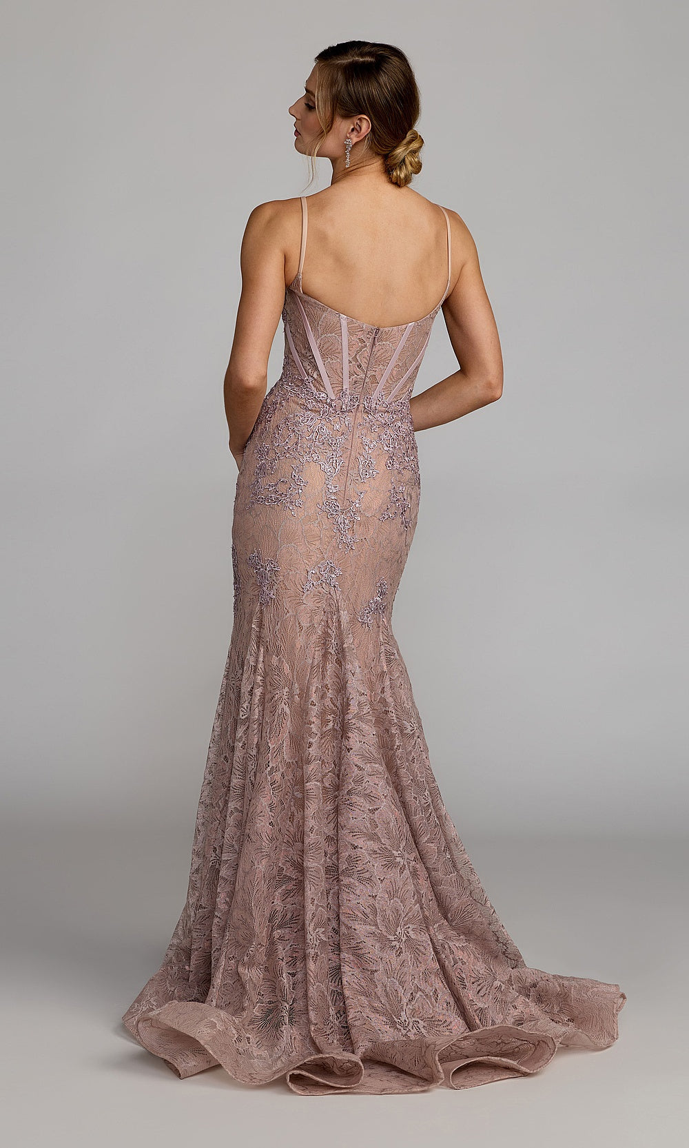 Mac Duggal 79252 Evening Dress - Vintagelilac - BK