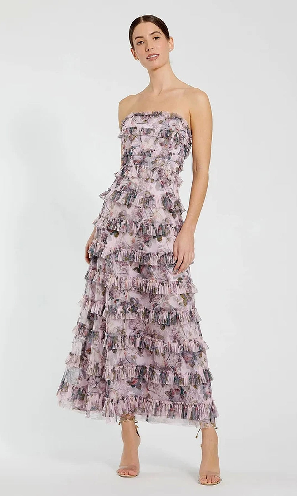 Mac Duggal 8137 Cocktail Dress - Goldmulti