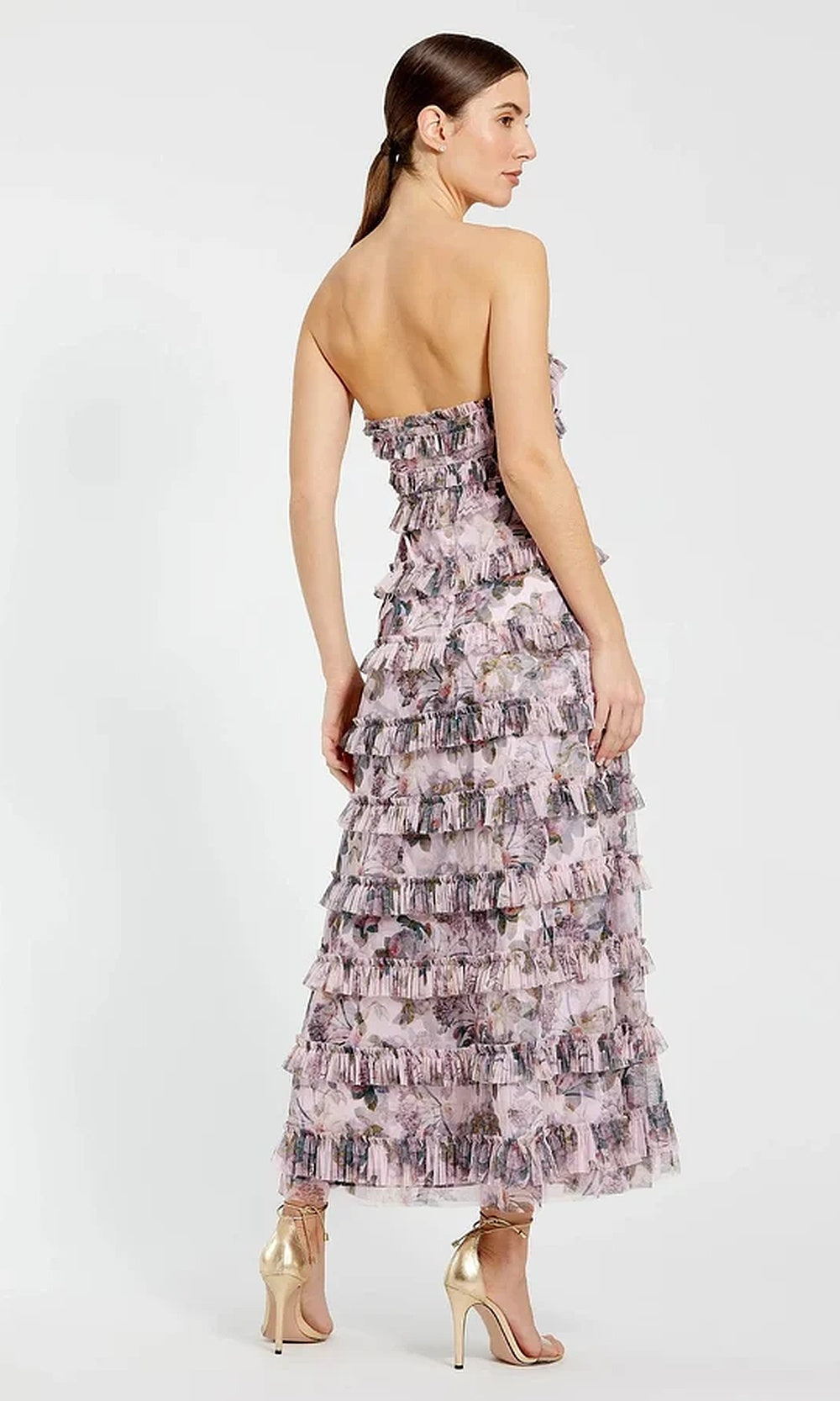 Mac Duggal 8137 Cocktail Dress - Goldmulti