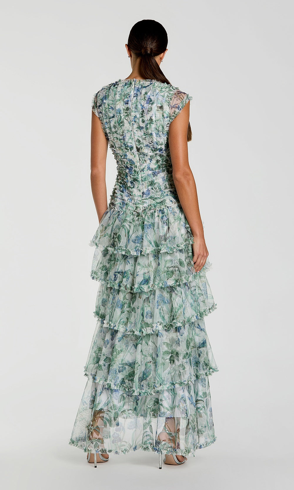 Mac Duggal 8423 Evening Dress - Bluemulti - BK