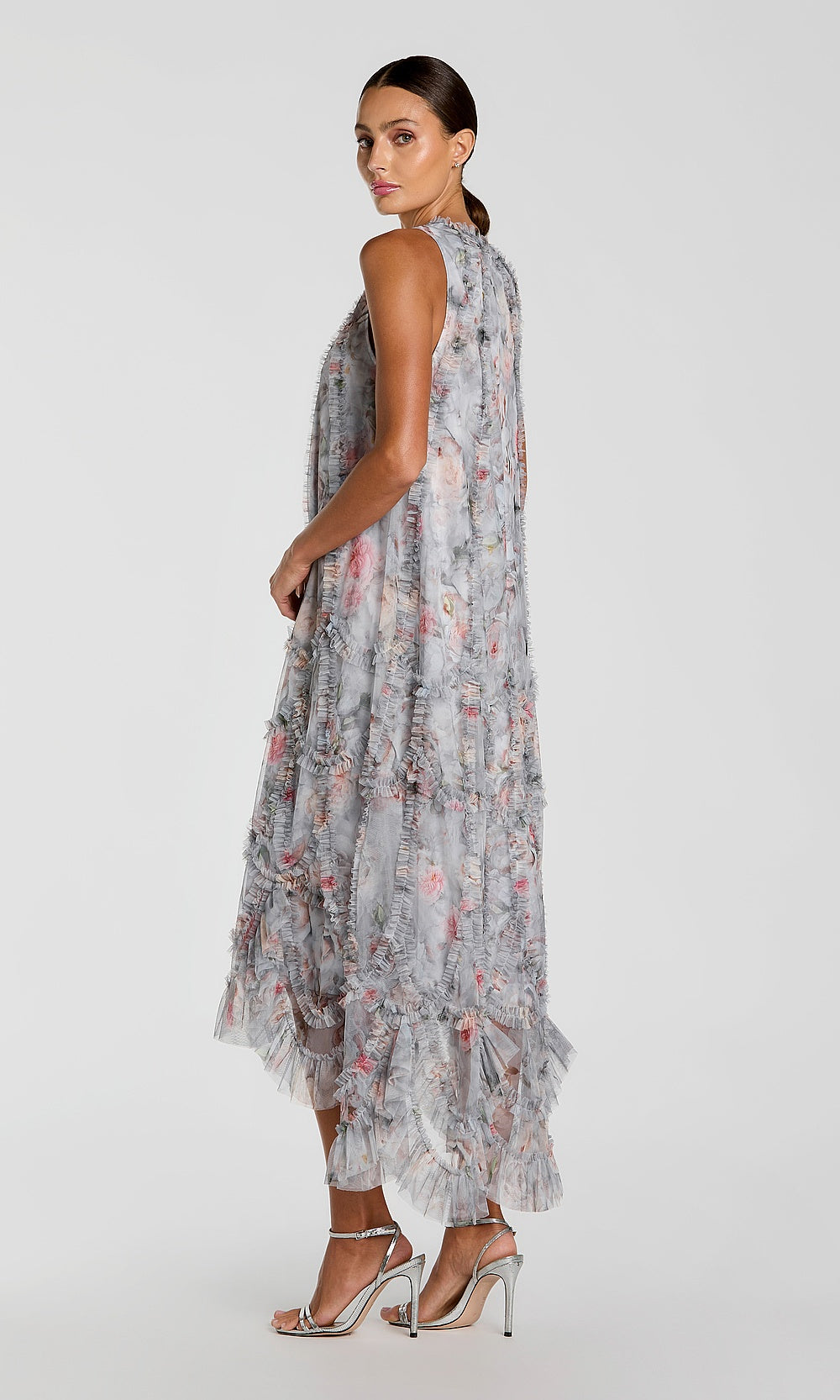 Mac Duggal 8430 Cocktail Dress - Pearlgrey - BK