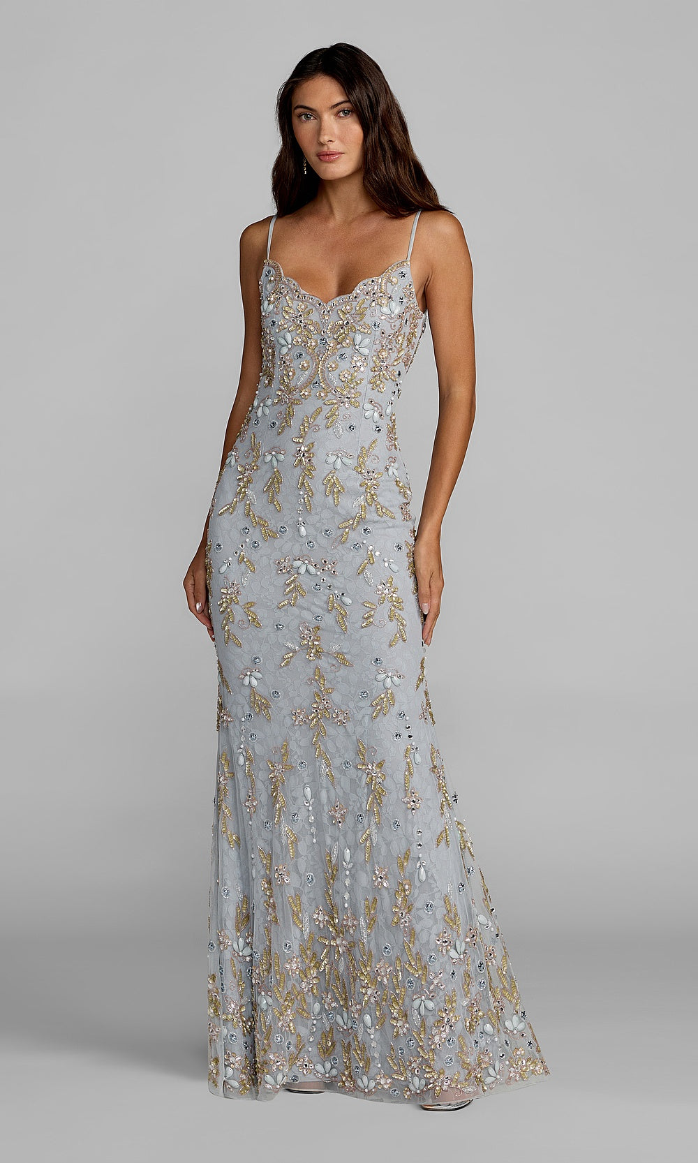 Mac Duggal 94311 Evening Dress - Powderblue - AB