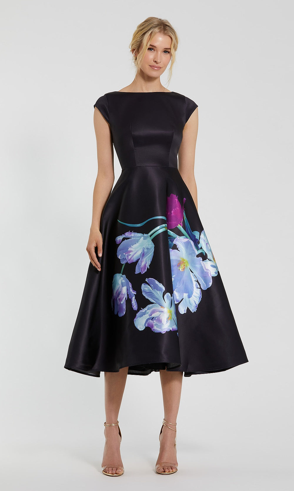 Mac Duggal 9920995 Petite Dress Blackmulti - AB