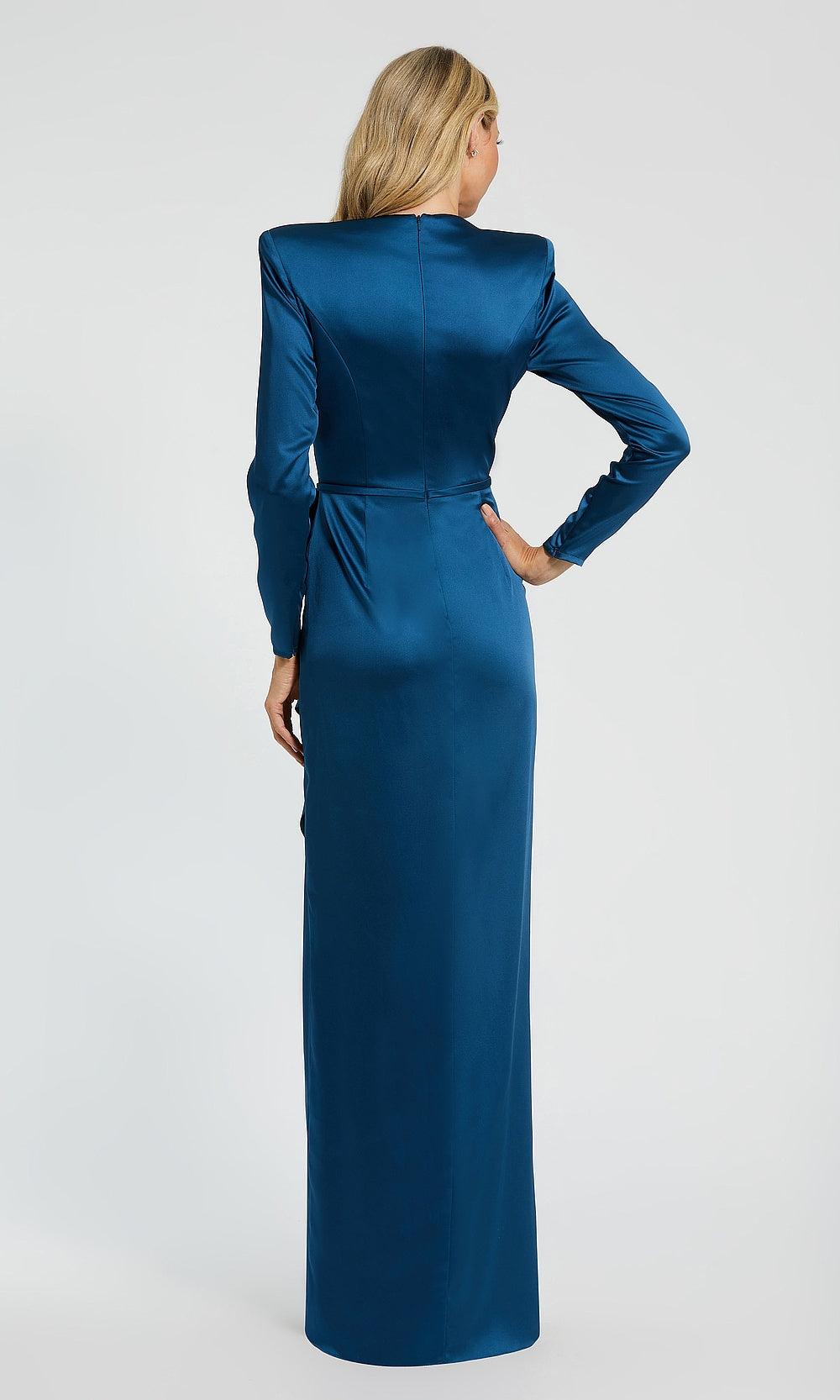 Mac Duggal 9926676 Petite Dress Oceanblue - BK
