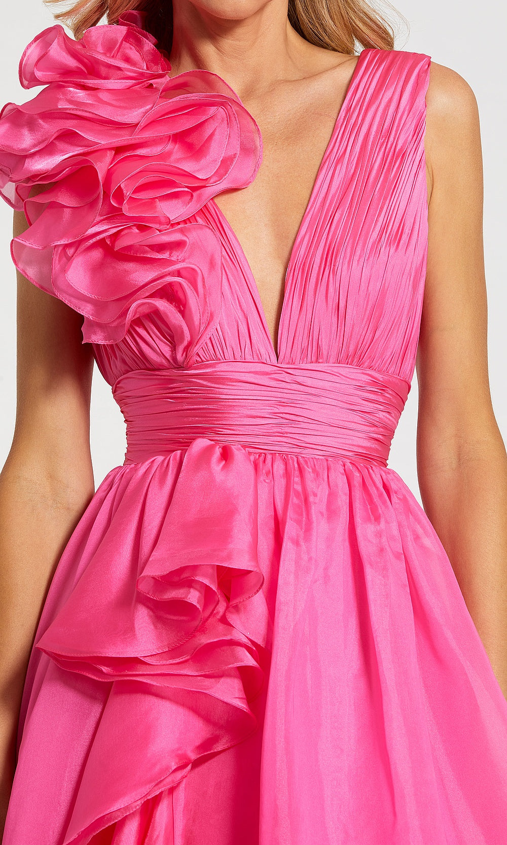 Mac Duggal 9948856 Petite Dress Hotpink - CL