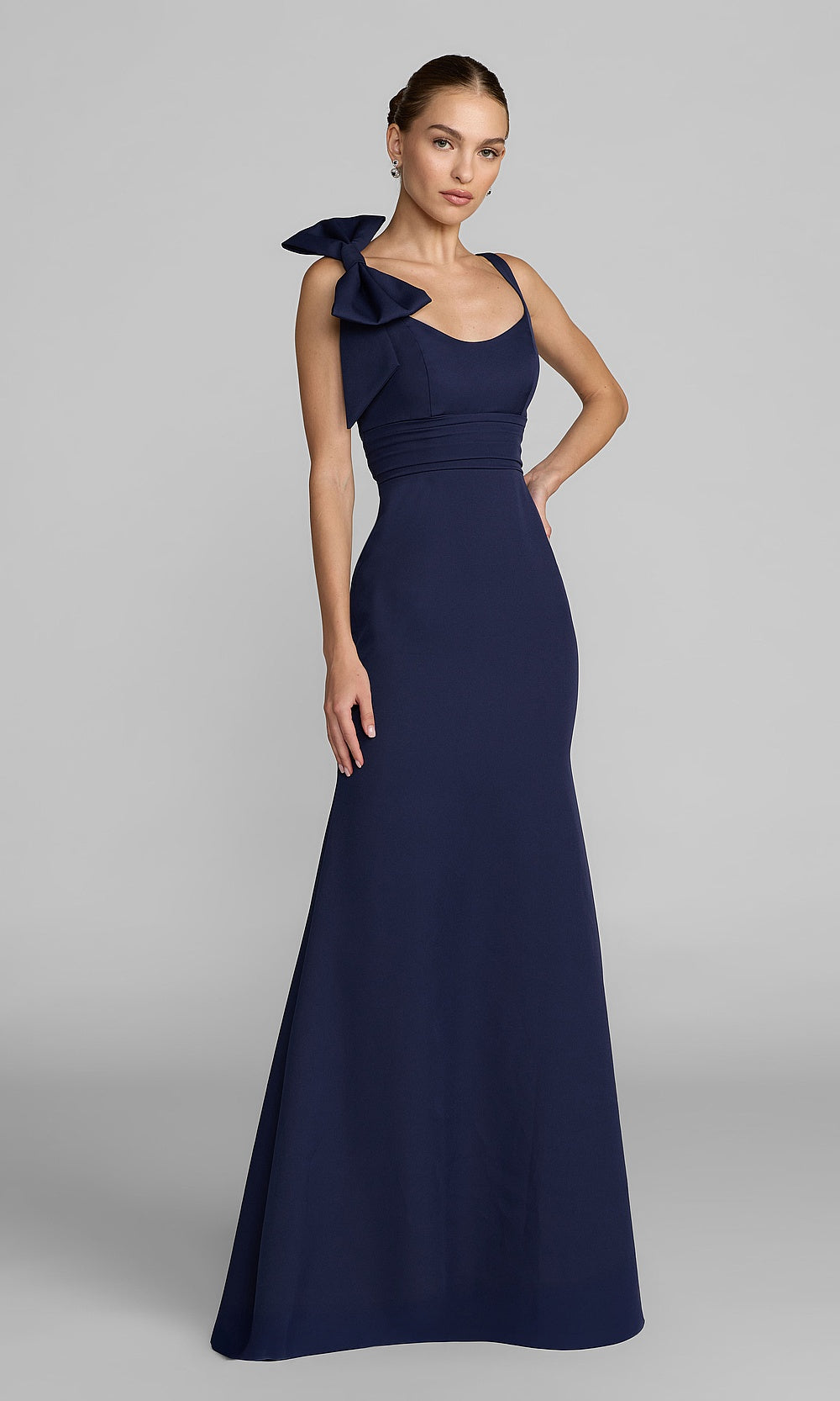 Mac Duggal 9949964 Petite Dress Navy - AB