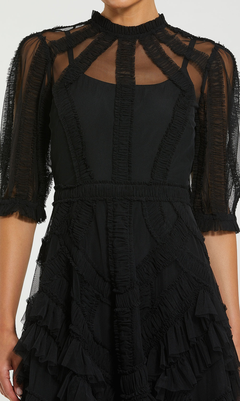 Mac Duggal 998058 Petite Dress Black - CL