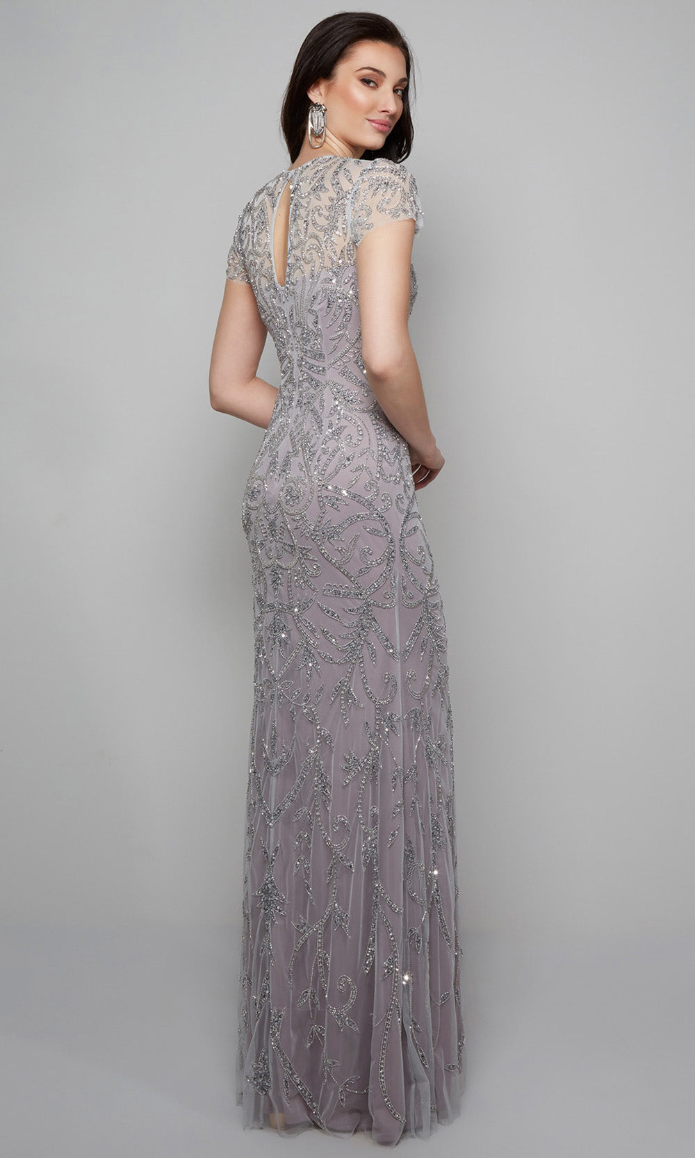 Alyce Paris 27607 In Silver Lilac