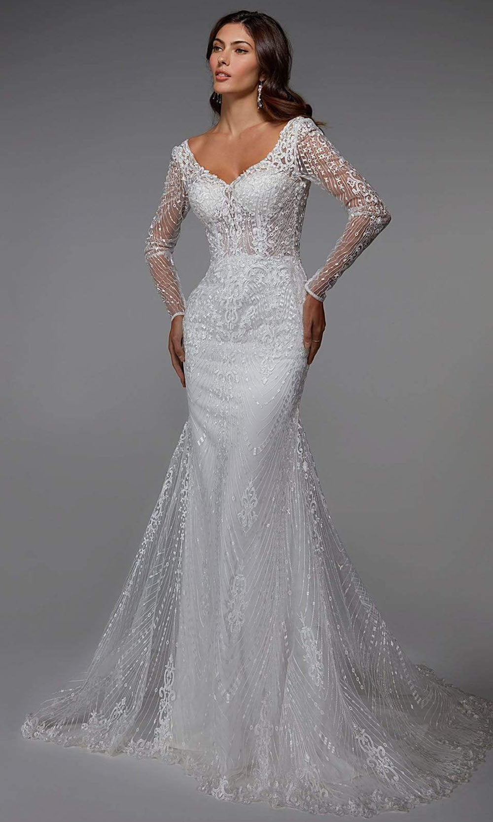 Alyce Paris 7030 In White