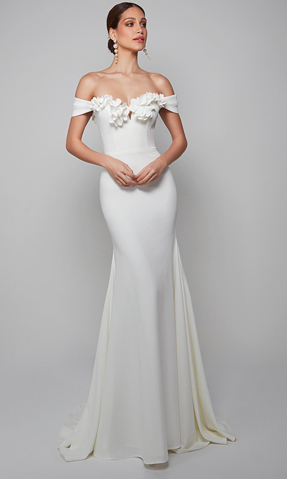 Alyce Paris 7062 In White