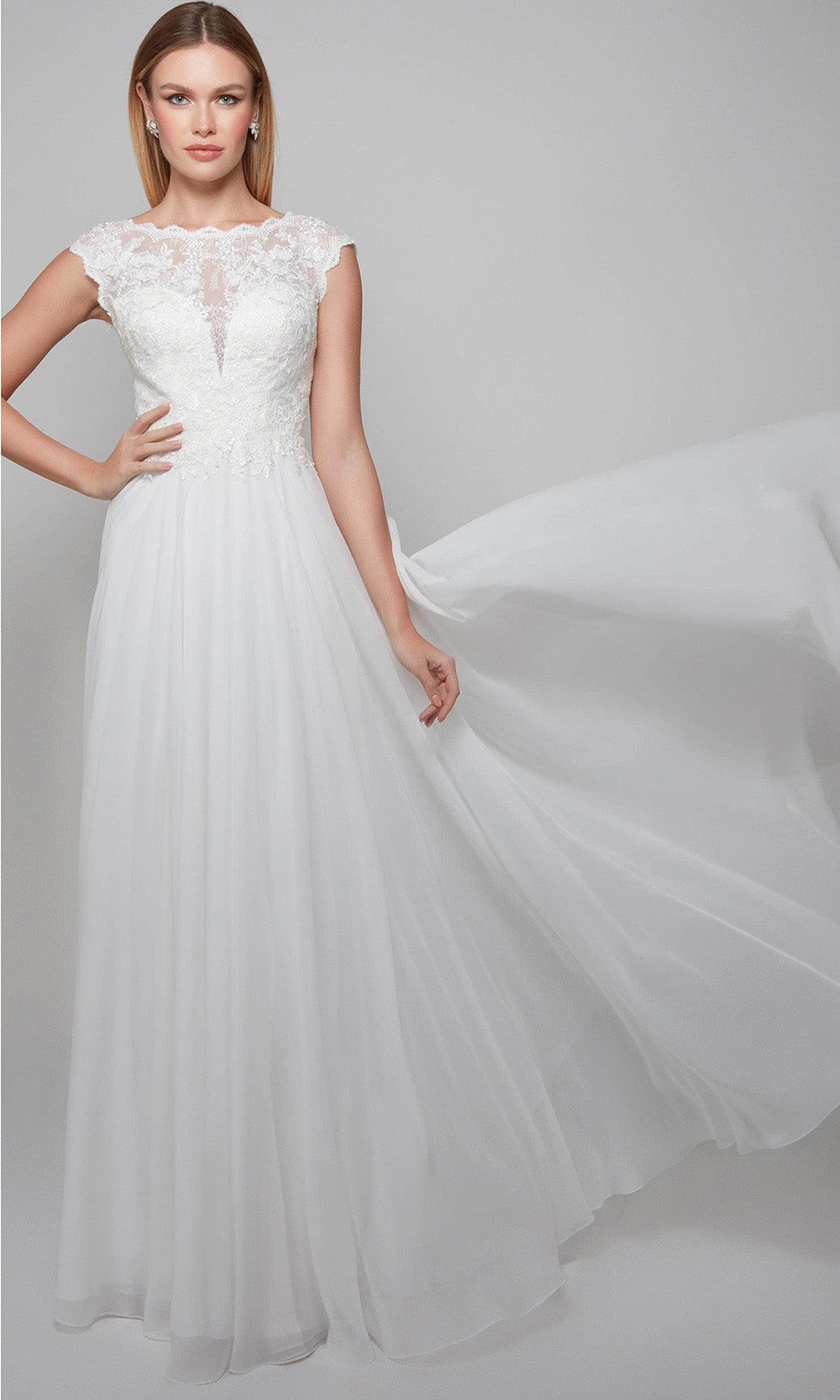 Alyce Paris 7073 In White