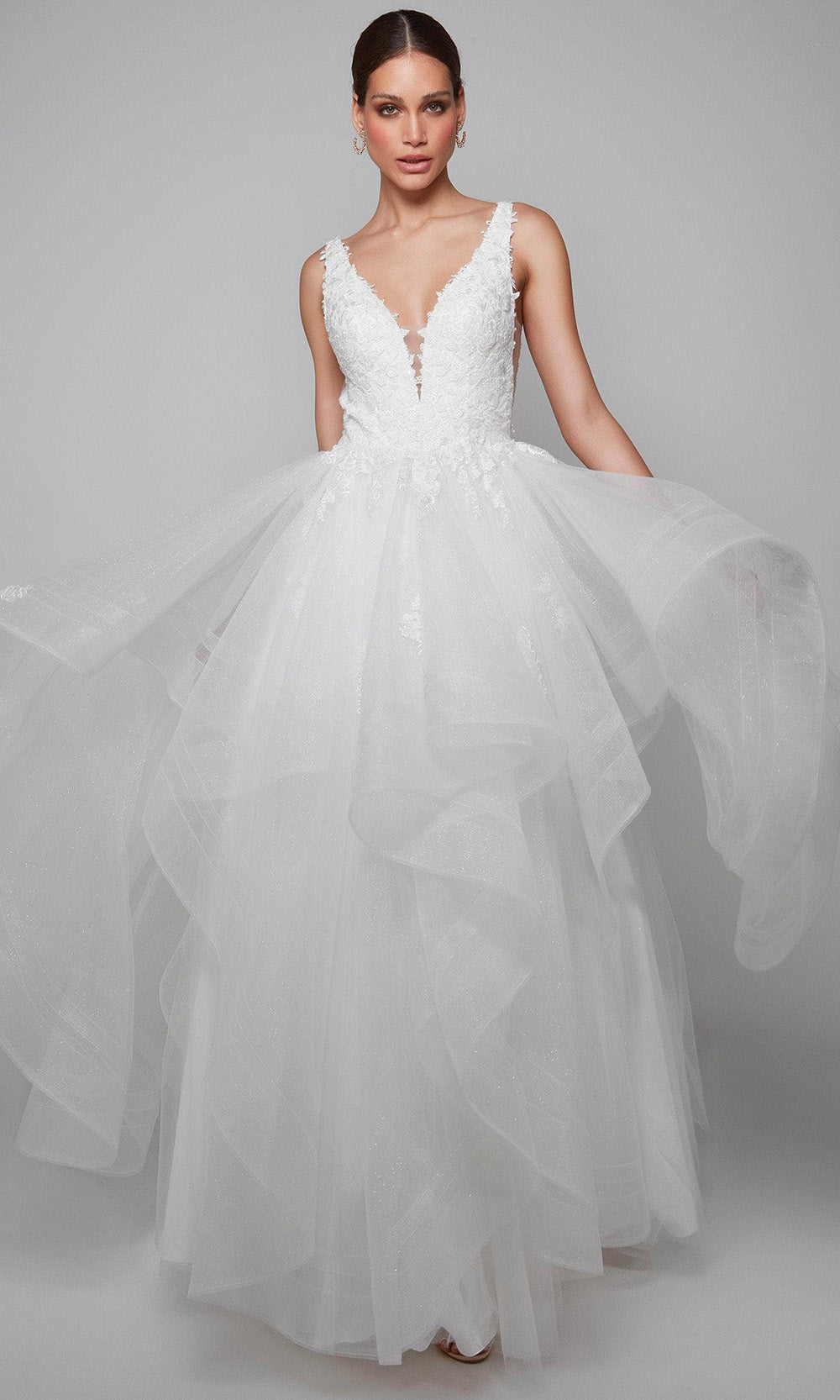 Alyce Paris 7082 In White