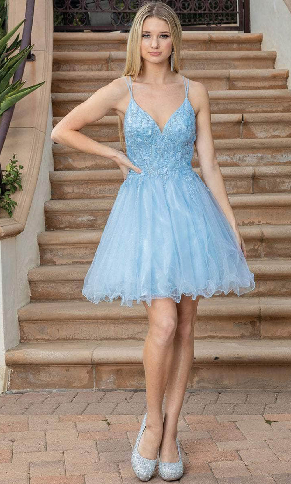 Dancing Queen 3316 In Bluegrade 8 grad dresses, graduation dresses