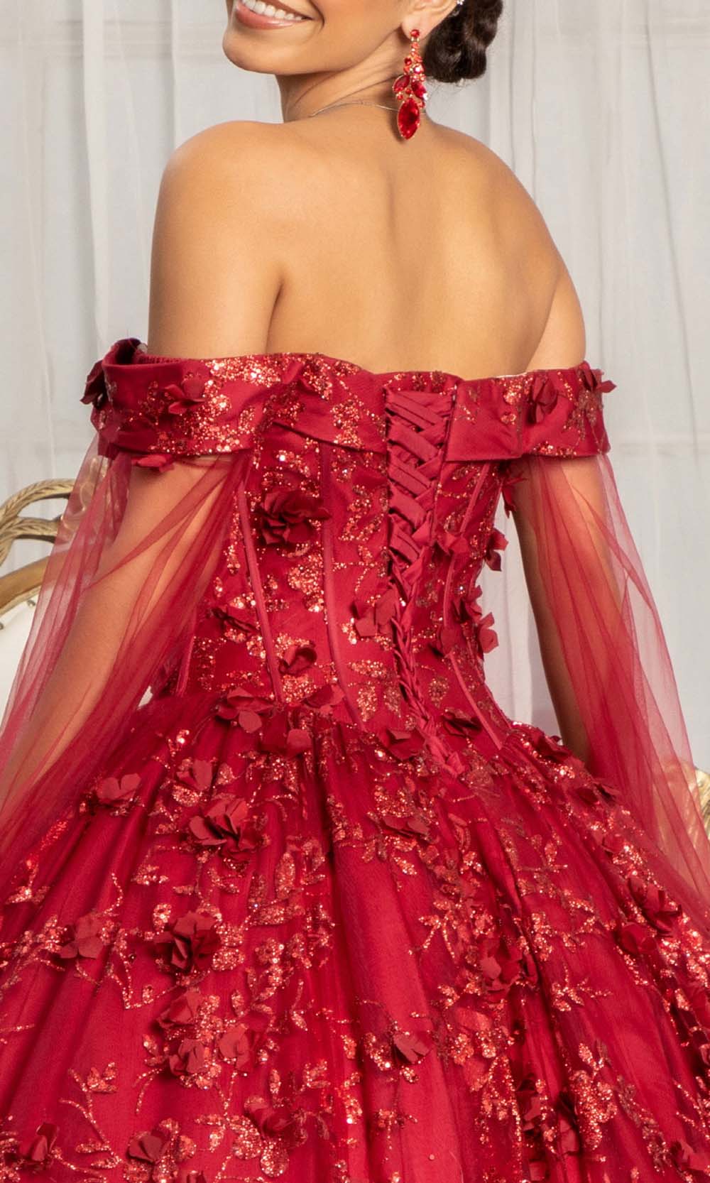 Elizabeth K GL1970 In Red