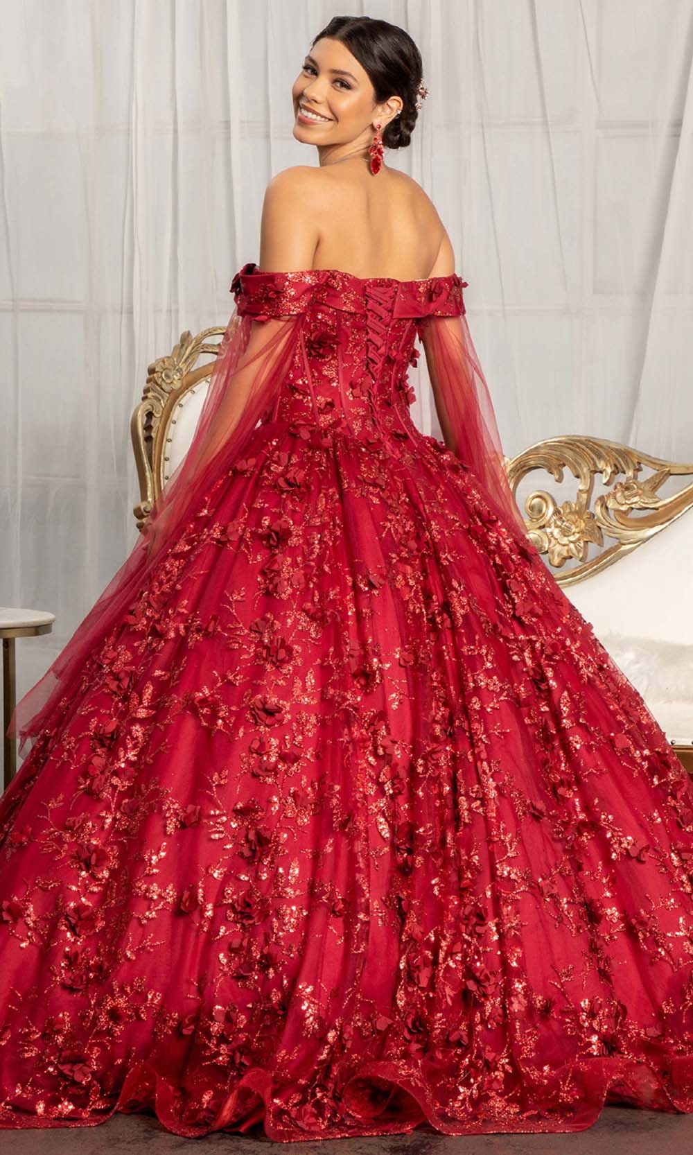 Elizabeth K GL1970 In Red