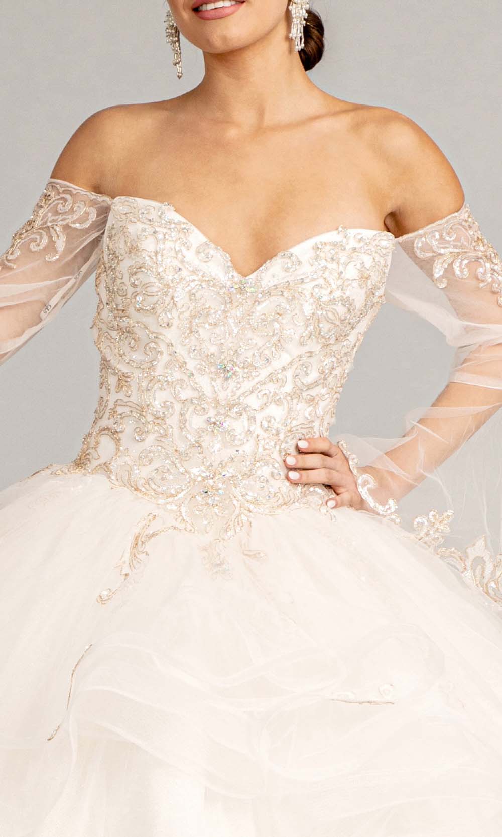 Elizabeth K GL1976 In White