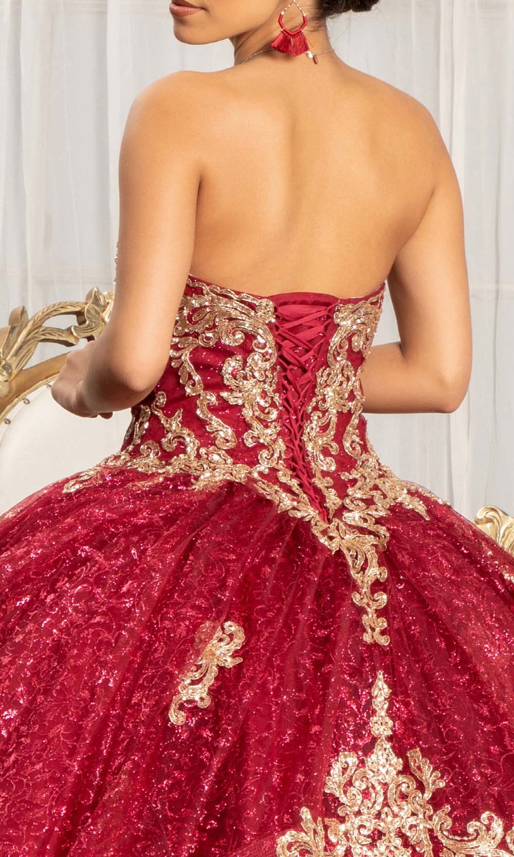 Elizabeth K GL1987 In Red