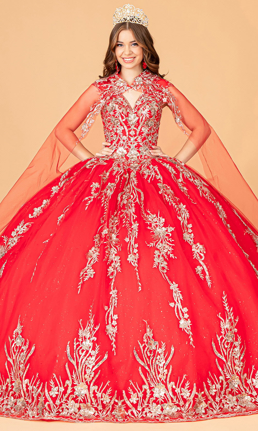 Elizabeth K GL3076 Red