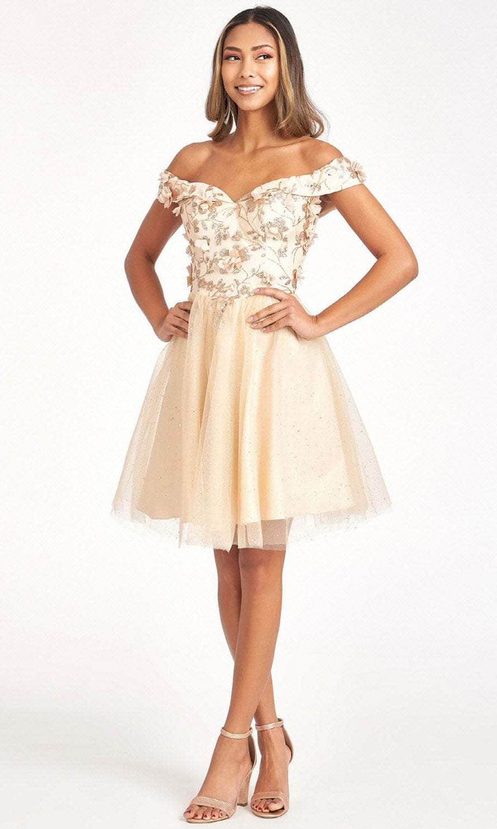 Elizabeth K GS1978 In Neutralgrade 8 grad dresses, graduation dresses