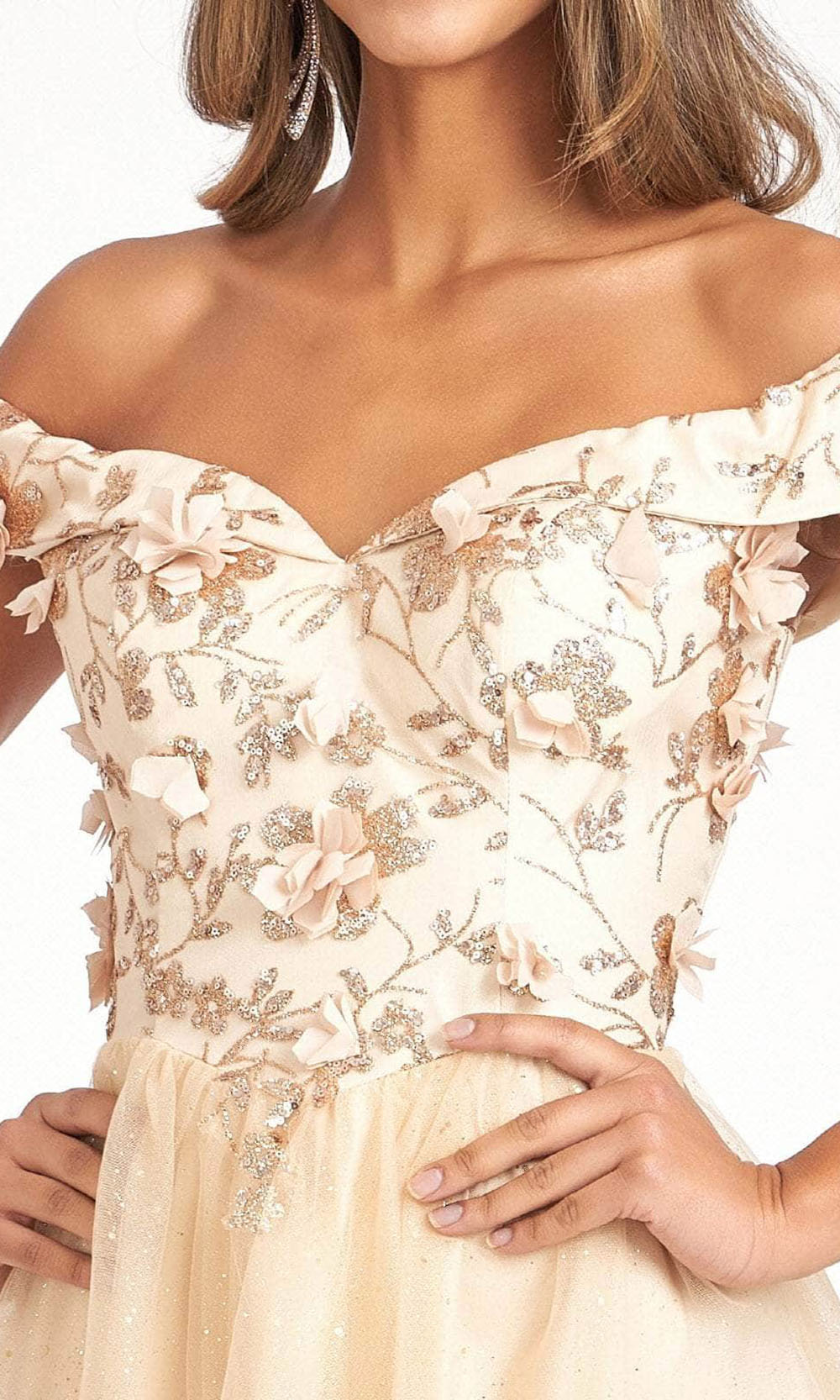 Elizabeth K GS1978 In Neutralgrade 8 grad dresses, graduation dresses