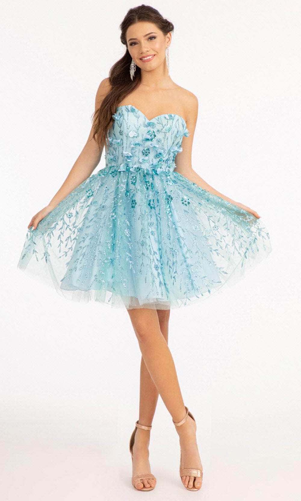 Elizabeth K GS1995 In Bluegrade 8 grad dresses, graduation dresses