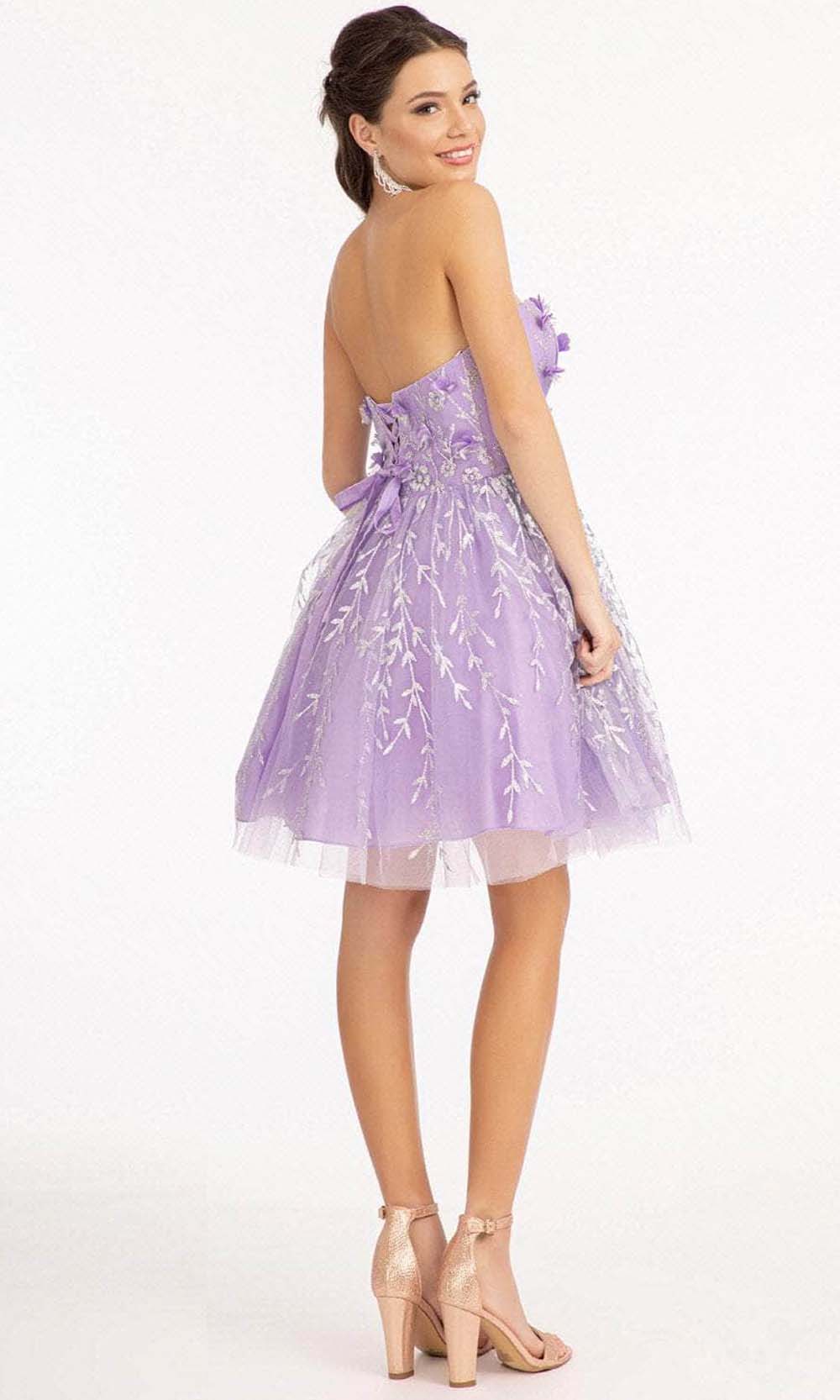 Elizabeth K GS1995 In Purplegrade 8 grad dresses, graduation dresses